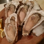 釧路直送　活　仙鳳趾　生牡蠣
