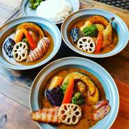 北海道スープカレー各種