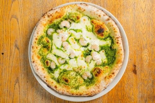 ヴェルデ ルーナ【バジルペースト、マスカルポーネ、小海老】