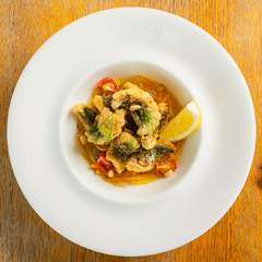 グルクンの温製カルピオーネ