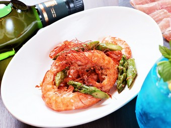 酒の肴にもってこい『ソフトシュリンプのバター妙め』