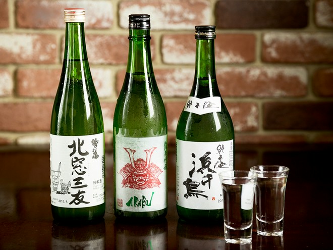 日本酒にこだわっている