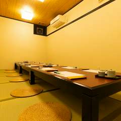 落ち着いて飲める座敷席は、14名から20名までの宴会に対応