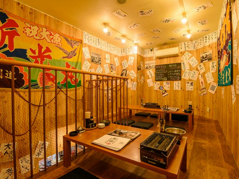 プライベート空間を保てる、隠れ家的なロフト席