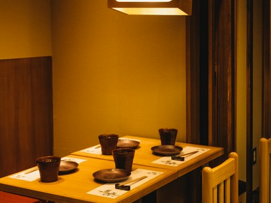 広々として上質な完全個室は、大切な接待・会食にぴったり