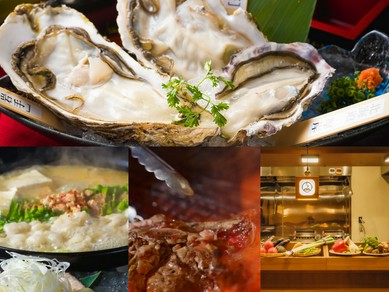 牡蠣×希少地鶏の炉端焼き×個室居酒屋 2名様〜ご案内可能な個室有