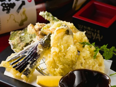 【牡蠣と野菜の天ぷら】【牡蠣磯部揚げ】【牡蠣ホイル焼き】など