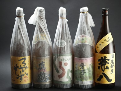 特約店のみで提供している限定酒や特別な日に相応しい上質な銘柄