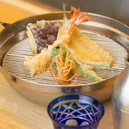 ＜ディナー＞天ぷらを堪能したい方にオススメ『特選』てんぷらコース