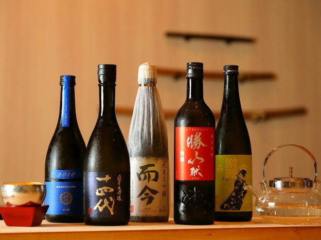 日本酒にこだわっている