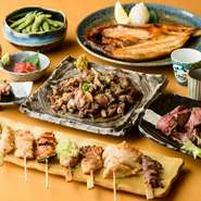 焼き鳥の鶏肉や野菜はできるだけ地元・石川県産のものを使用