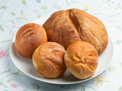 こだわりの手づくりメニュー『自家製パン』