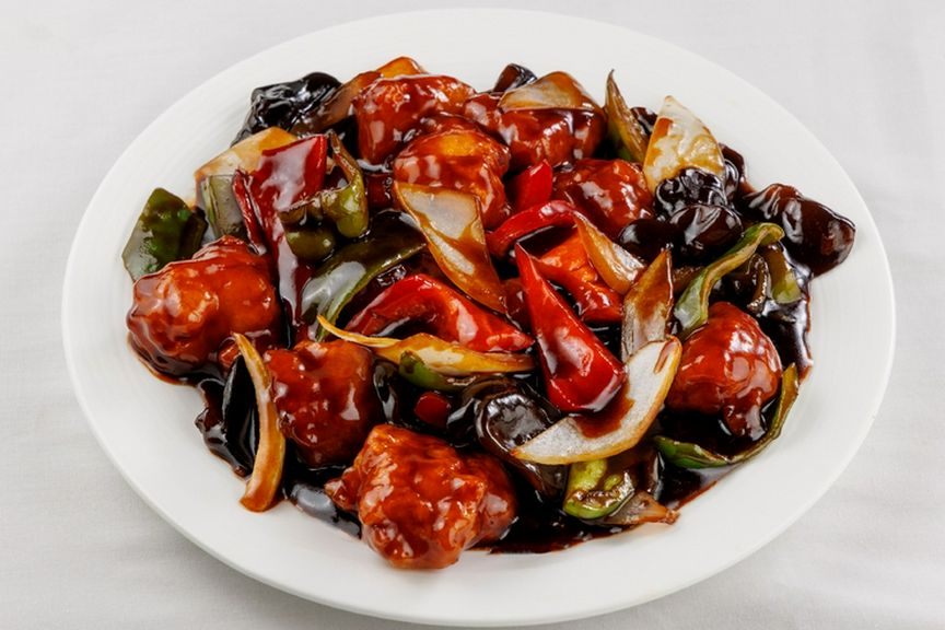 黒酢豚（豚ヒレ肉）