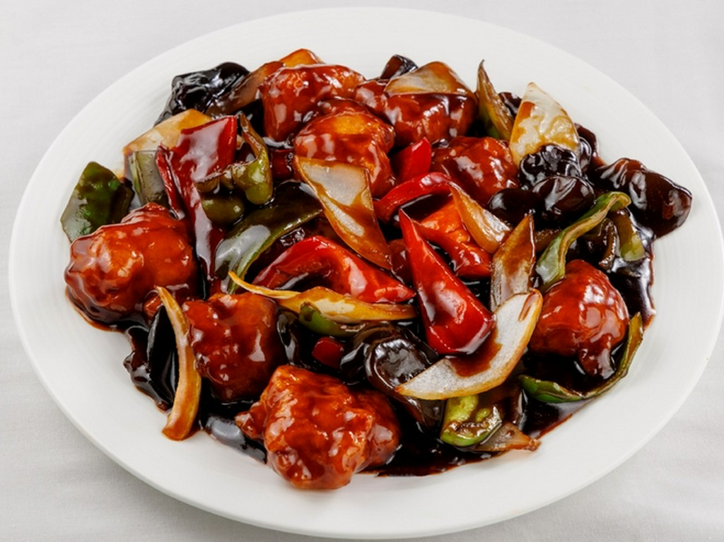 黒酢豚（豚ヒレ肉）