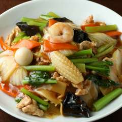 五目あんかけ焼そば