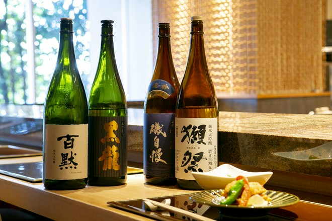 日本酒にこだわっている
