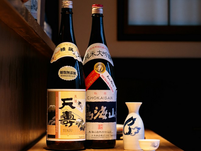 日本酒にこだわっている