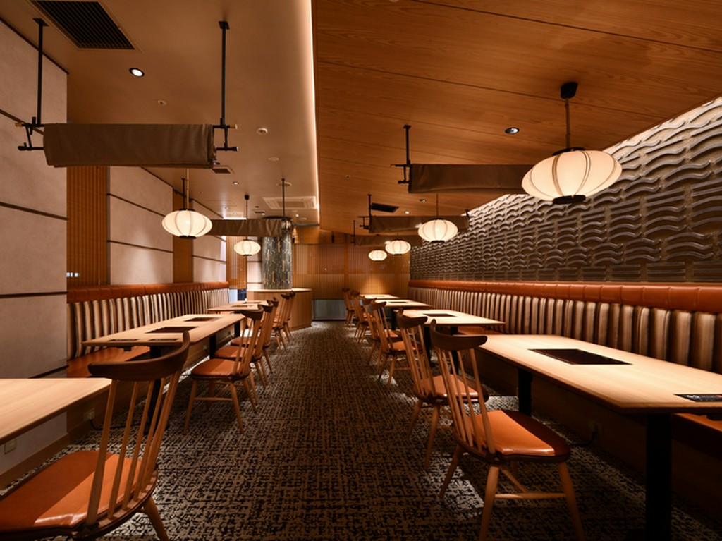 ワンフロア40名を収容可能。各種宴会にも大活躍の一軒