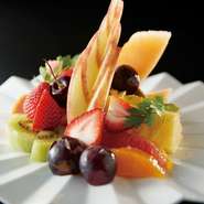 本日のフルーツ盛り合せ