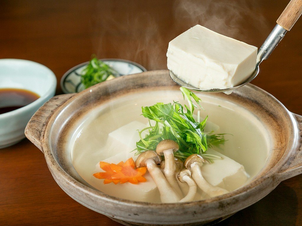 長岡京「にがりや」の湯豆腐