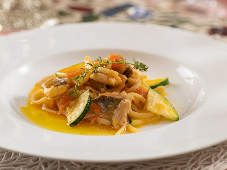 季節のパスタ料理