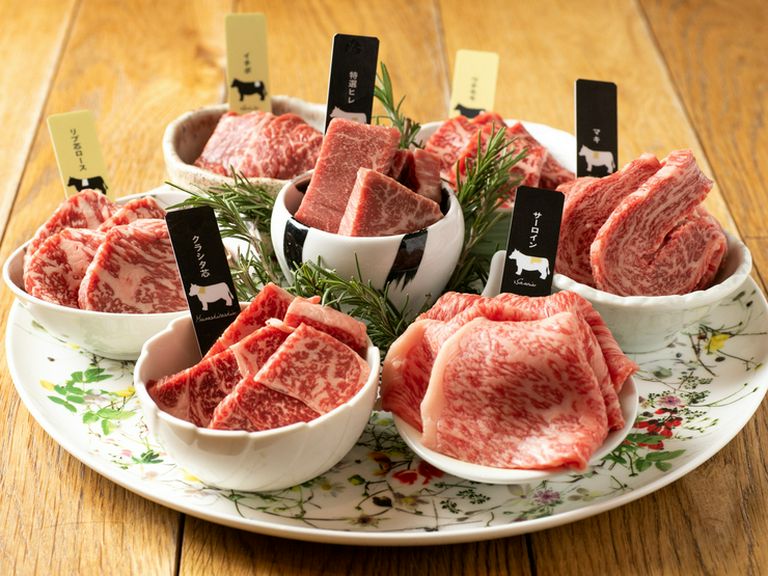 一頭買いが可能にする希少部位の食べ比べ