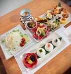 四季折々の地元の食材をたっぷりと味わえる『開運ランチ』