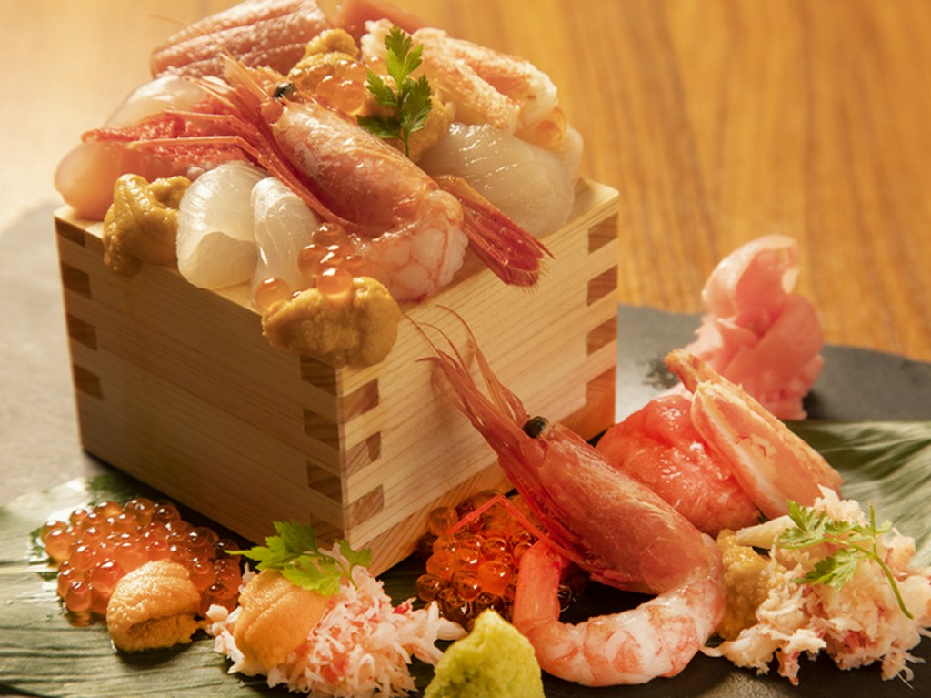 升ずし　海宝てんこ盛り