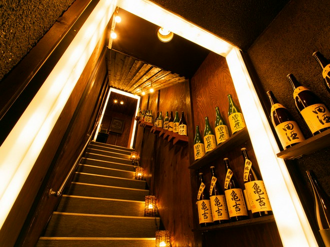 日本酒にこだわっている