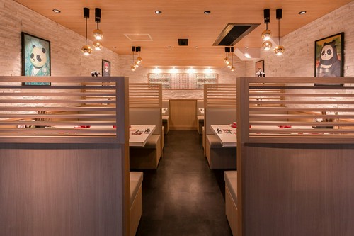 さまざまなシーンで利用ができる、ボックステーブル席