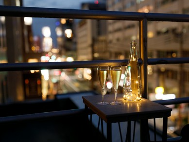 テラス席がある