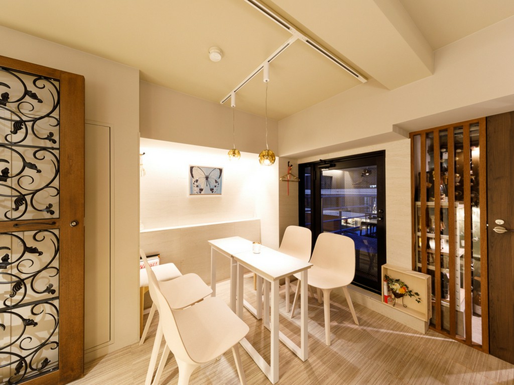 シャンパーニュを味わう楽しみが広がる内装をオーナー自らが設計