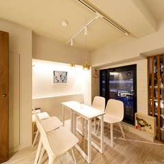 シャンパーニュを味わう楽しみが広がる内装をオーナー自らが設計