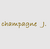 champagne　J.（シャンパーニュ　ジェ。）