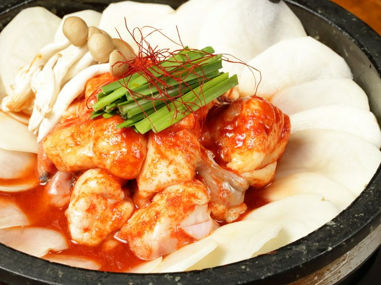 コラーゲンとカプサイシンで肌美人『コプチャンチョンゴル』(2人前)