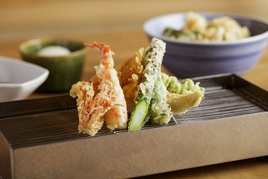 新鮮な食材を使った天ぷらをお楽しみ下さい