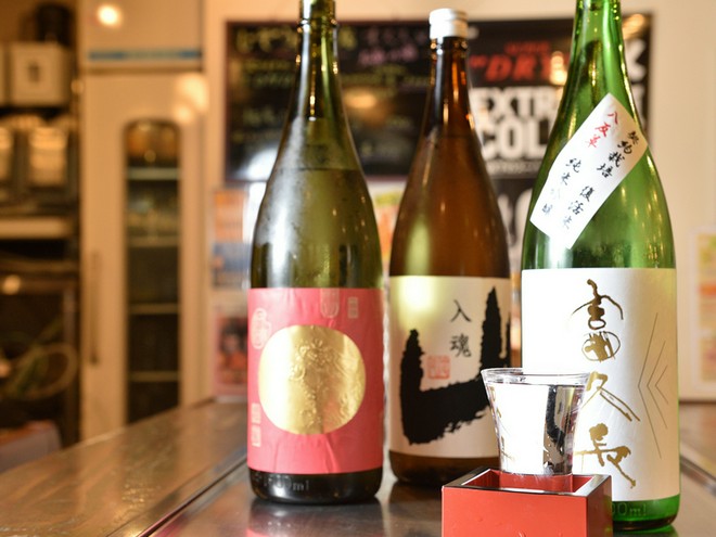 日本酒にこだわっている