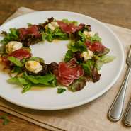 -Prosciutto & Cheese Salad- 生ハムとチーズのサラダ