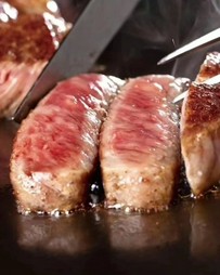 国産牛のステーキランチ