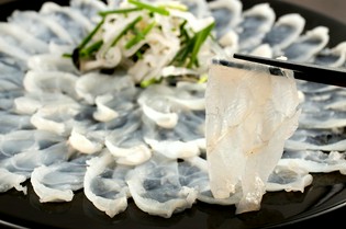 この上ない味と品質！　最高級天然とらふぐを下関から直送仕入れ