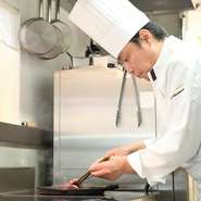 食材の魅力を活かして、唯一無二のフレンチを創造