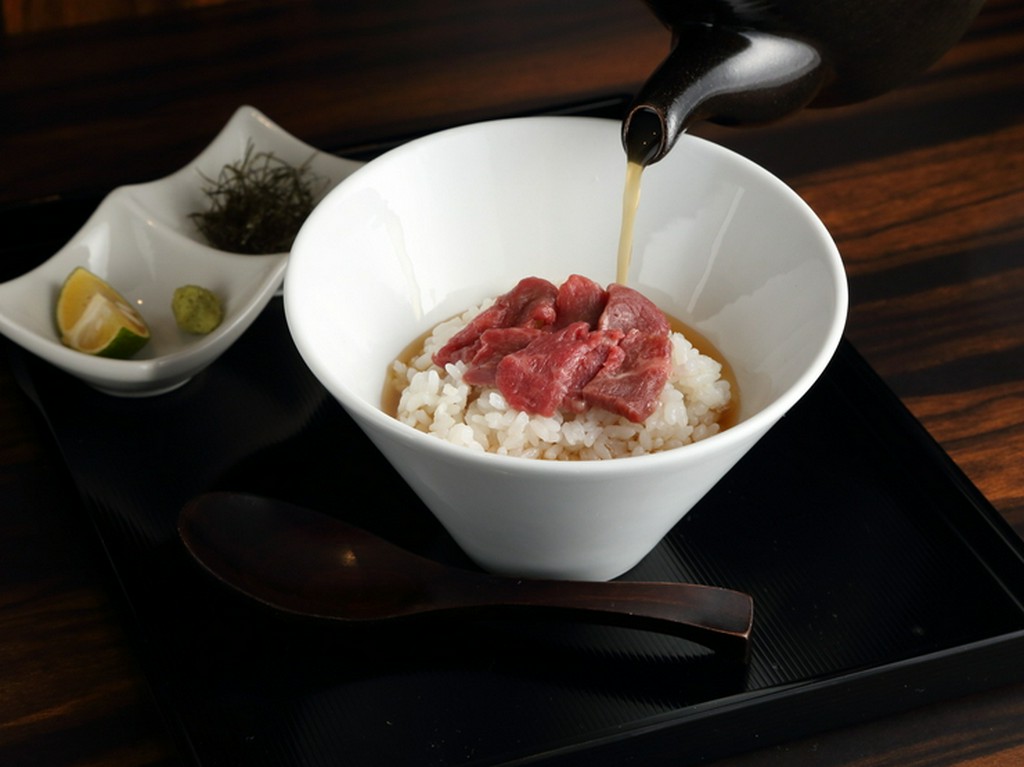 最強の牛だし茶漬け