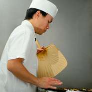 「お客様のペースに合わせた料理の提供」