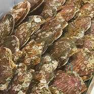 オーナーシェフの地元・青森から旬の魚介が届くので、鮮度抜群。野菜も国産にこだわり、その時期においしい産地のものを業者に仕入れてもらっているそうです。ニンニクだけは青森のものに限定。
