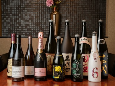 寿司もお酒も味わい尽くす、コース料理と見事なおもてなし