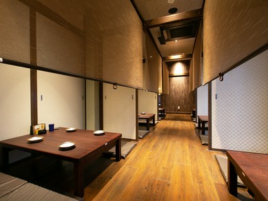 貸し切り宴会も可能なくつろぎのスペース