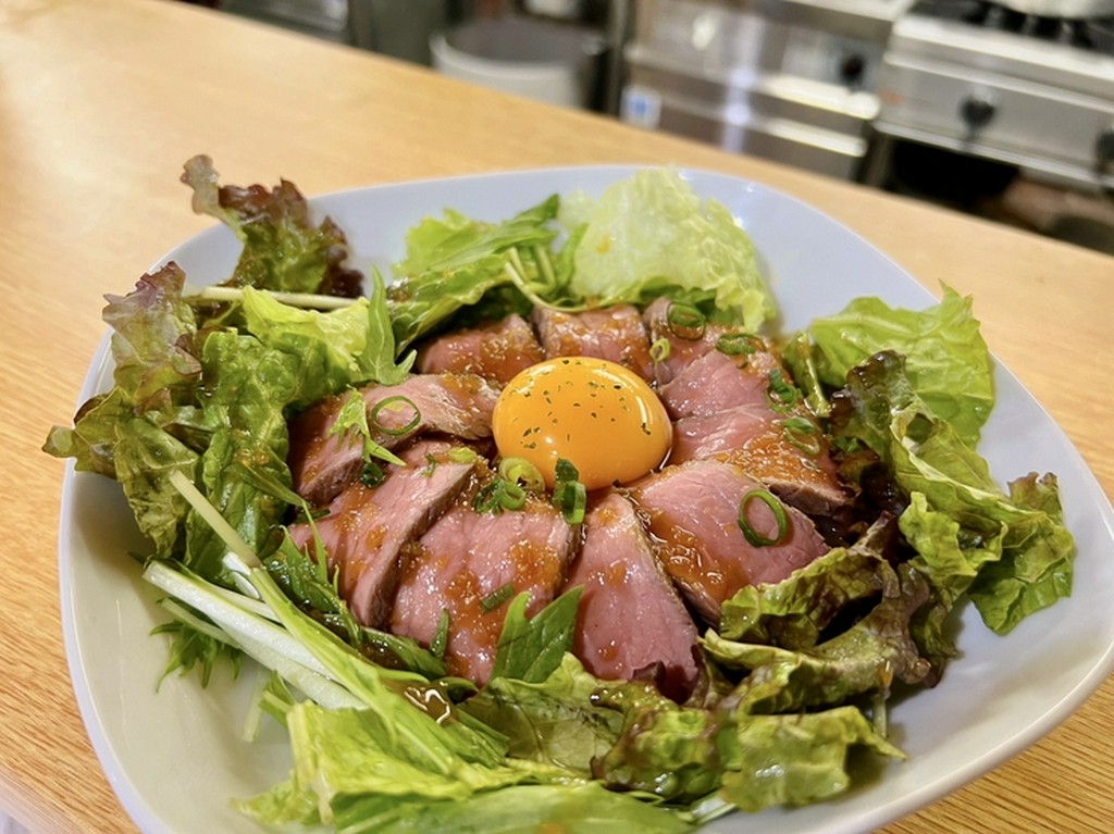 ローストビーフ丼ランチ