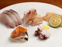 山陰の海の幸を存分に堪能。漁港直送の魚介を使った『刺身盛合せ』