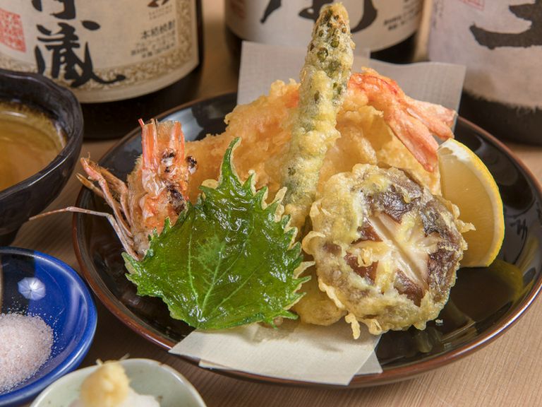 本日鮮魚の天ぷら盛り合わせ