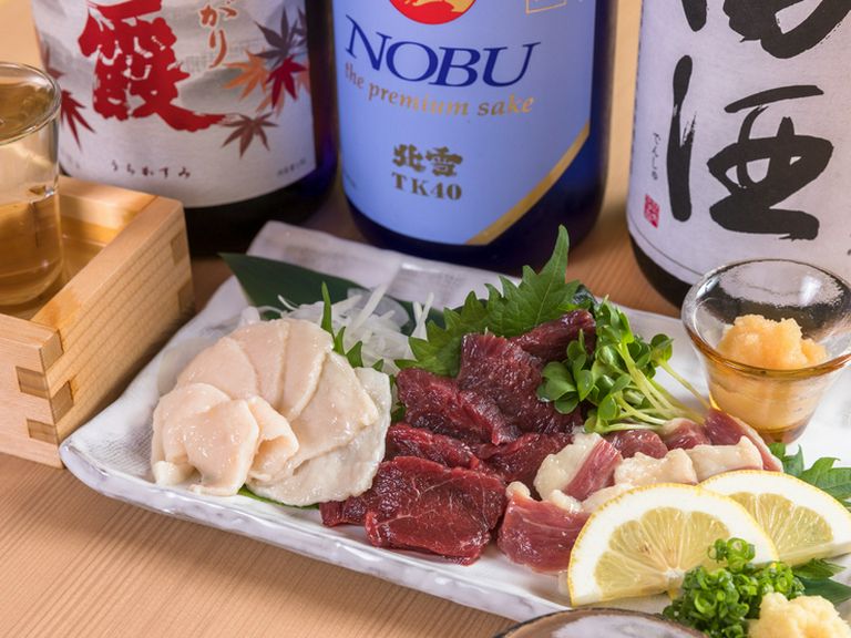 肉そのものがもつ“旨味”を、思う存分に堪能できる「馬肉」